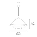 Soho Pendant Lamp 18.9"