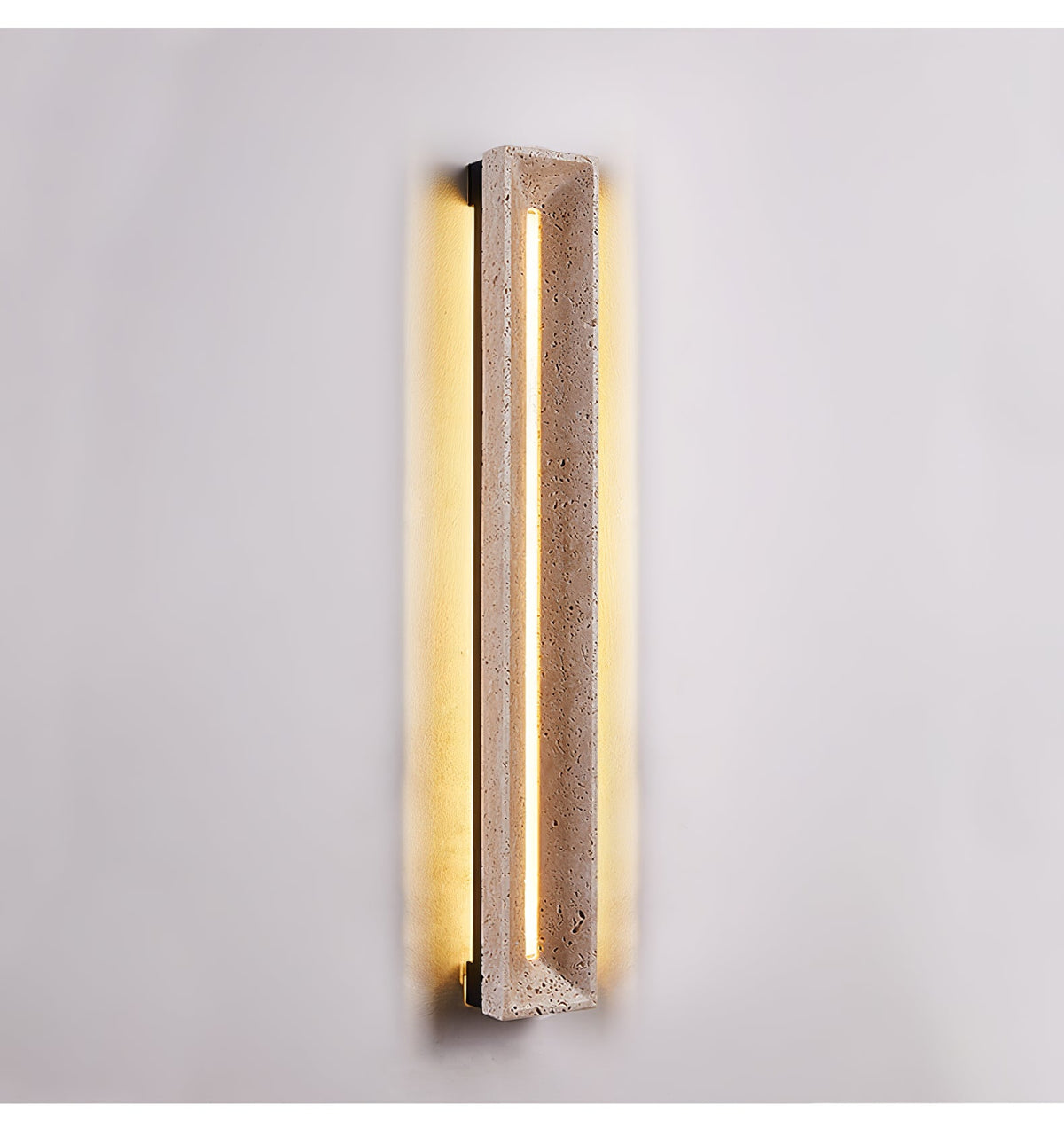 Solace Travertine Beam Wall Light
