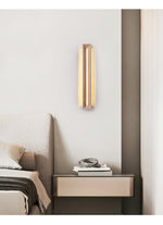 Solace Travertine Beam Wall Light