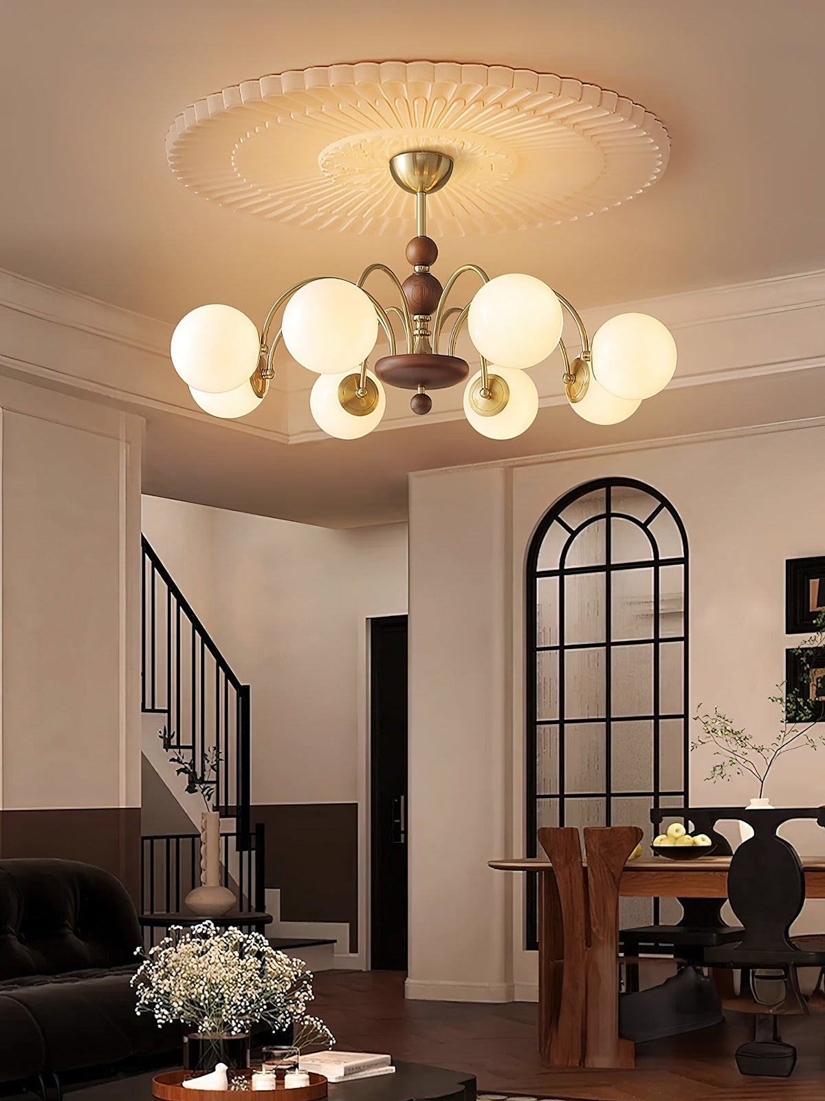 Solara Globe Chandelier