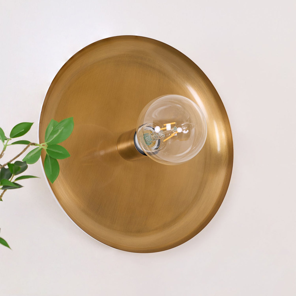 Solara Disc Wall Lamp 11.8"