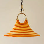 Solari Swirl Glass Pendant Light