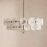 Solaris Disc Murano Chandelier