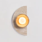 Soleners Travertine Wall Light