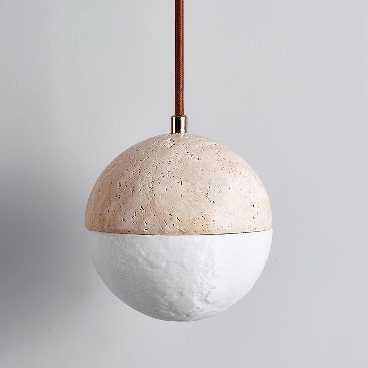 Soren Travertine Pendant Light