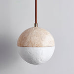 Soren Travertine Pendant Light