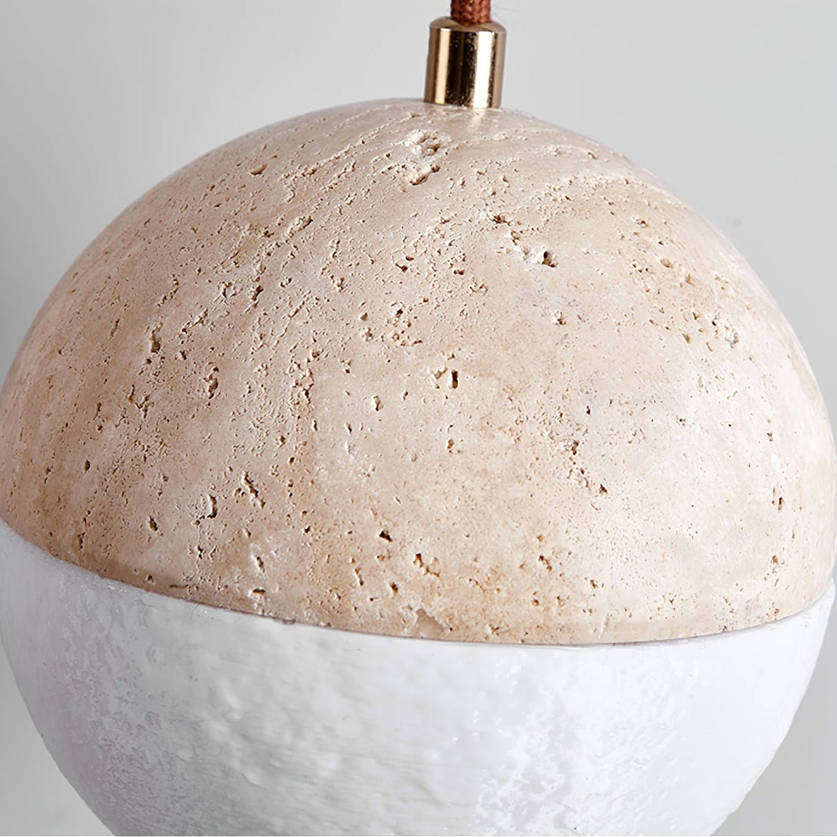 Soren Travertine Pendant Light