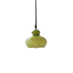 Space Age Glass Pendant Light 11.4"