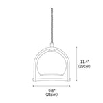 Space Age Pendant Lamp 9.8"