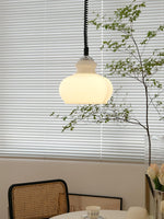 Space Age Glass Pendant Light 11.4"