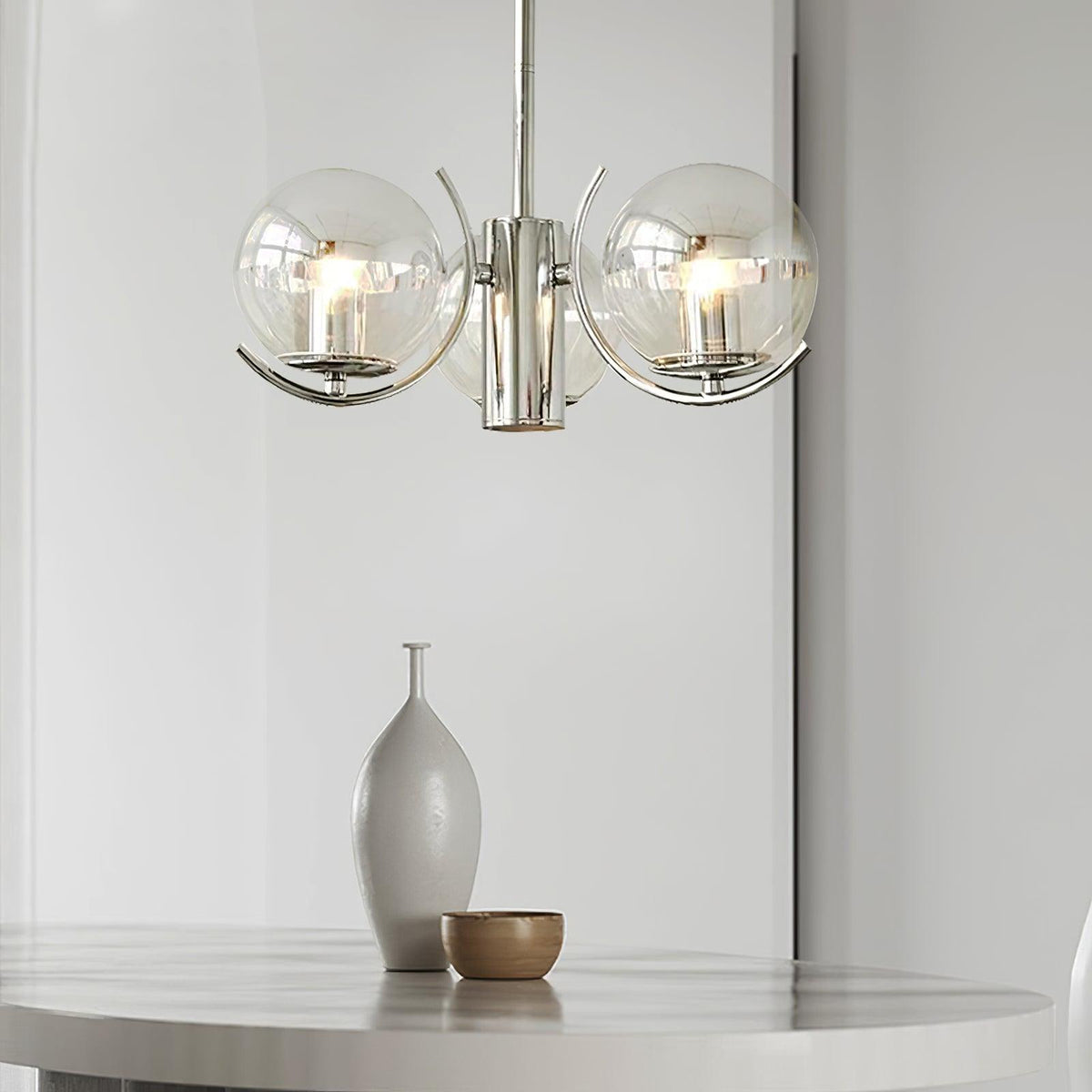 Space Ball Chandelier