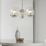 Space Ball Chandelier