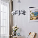 Space Ball Chandelier