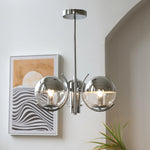 Space Ball Chandelier