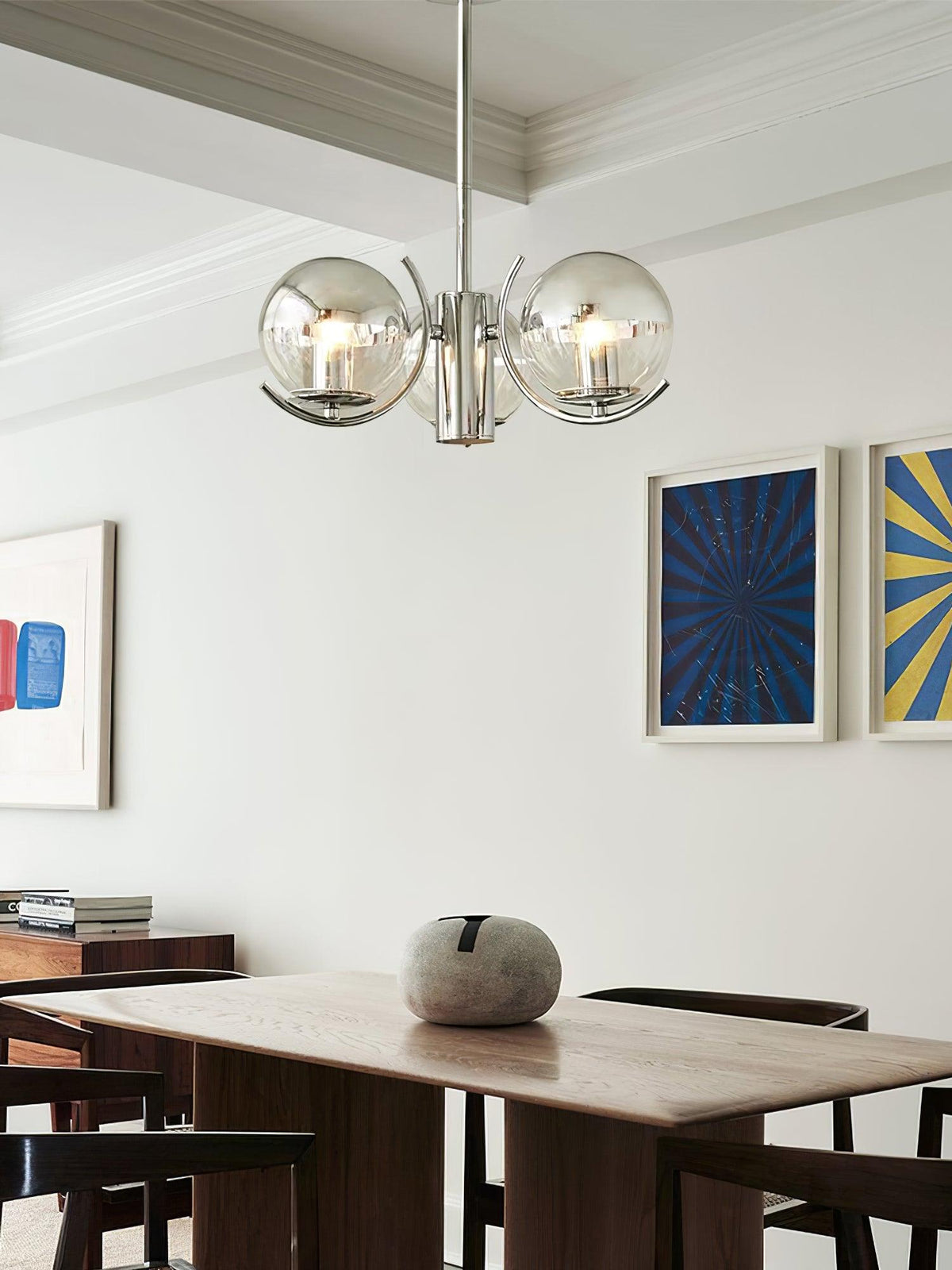 Space Ball Chandelier