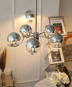 Space Ball Chandelier