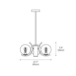 Space Ball Chandelier