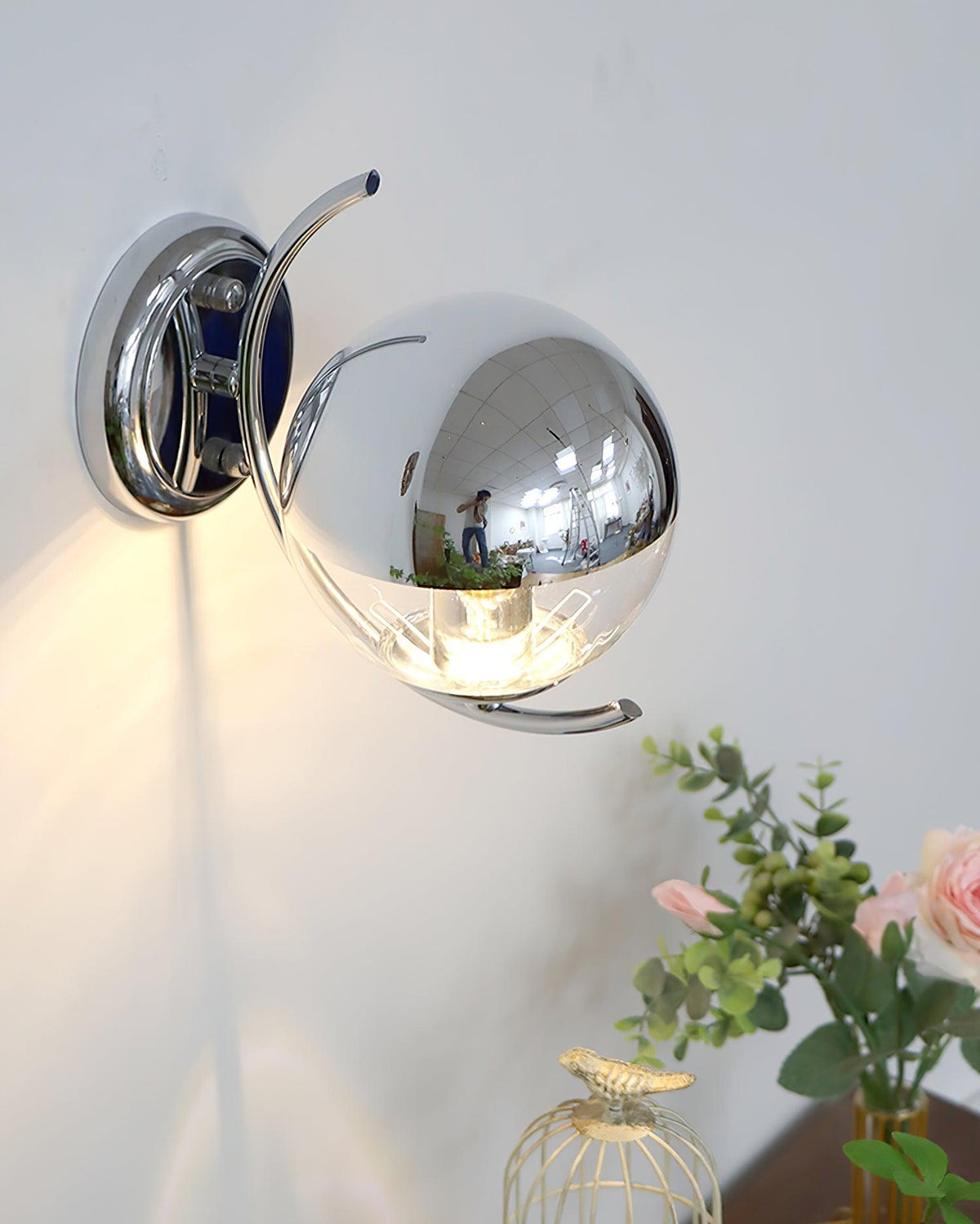 Space Ball Wall Lamp 5.9"