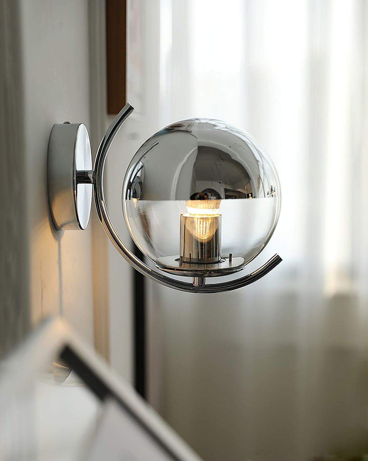 Space Ball Wall Lamp 5.9"
