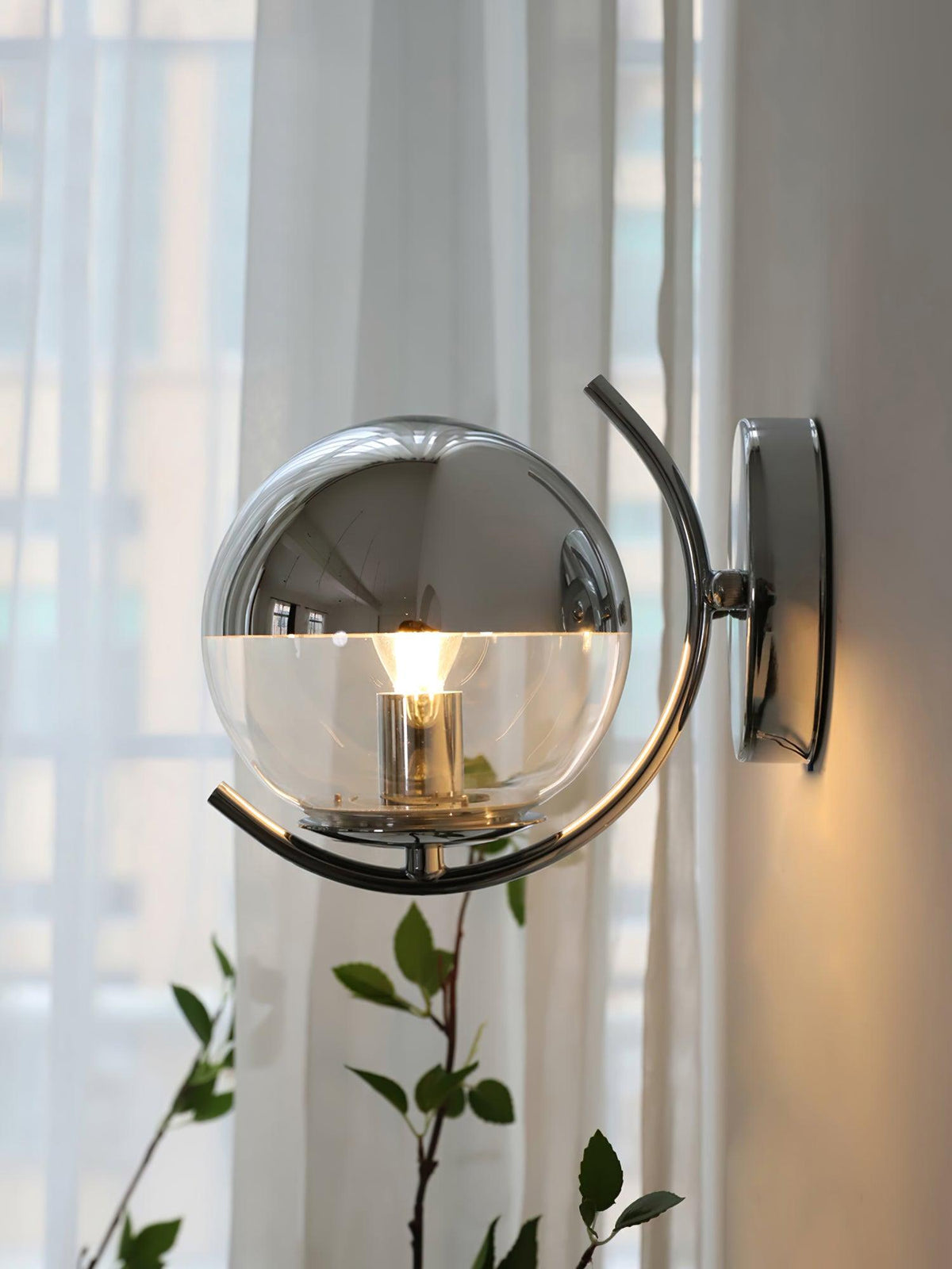 Space Ball Wall Lamp 5.9"