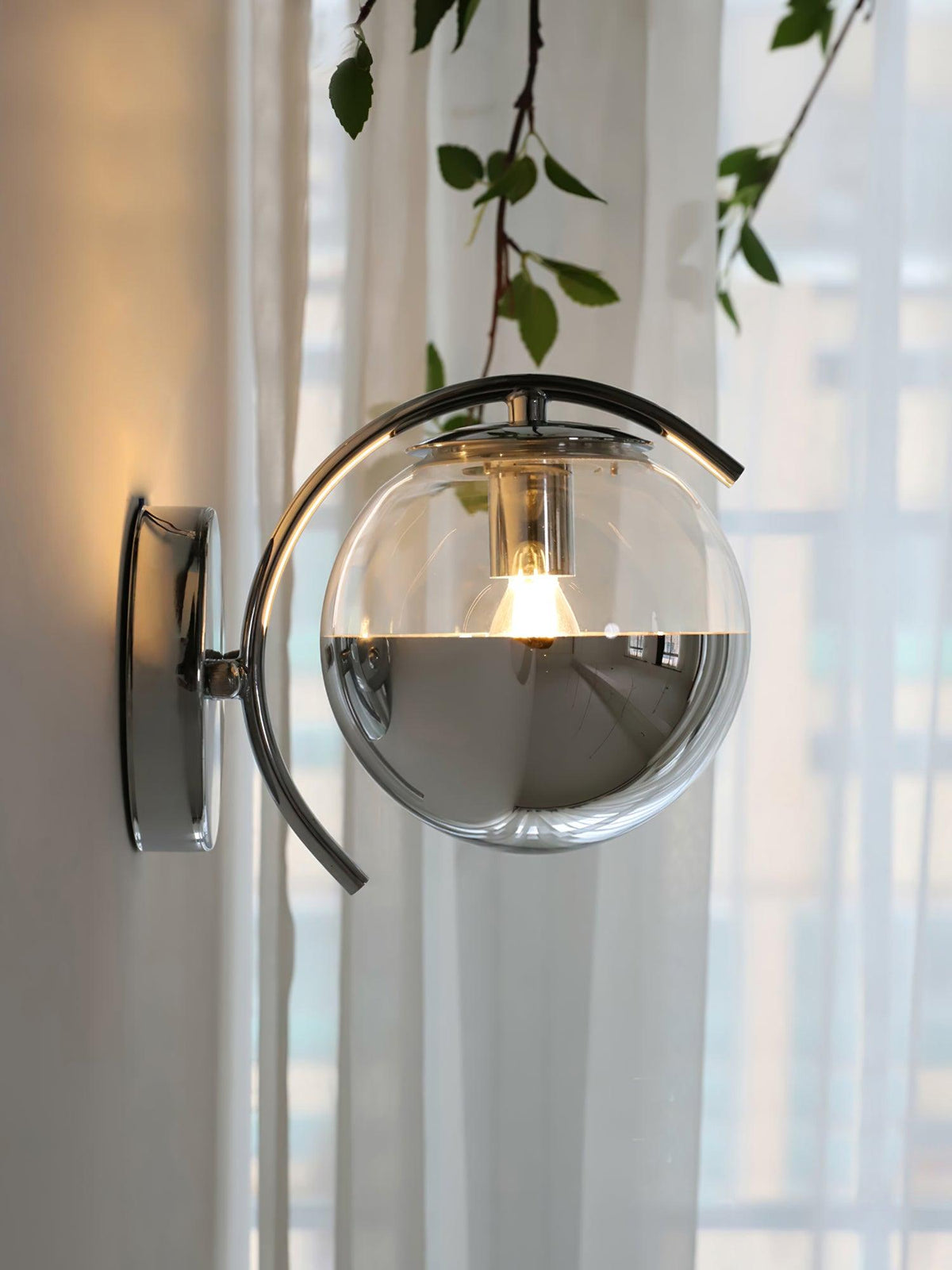 Space Ball Wall Lamp 5.9"