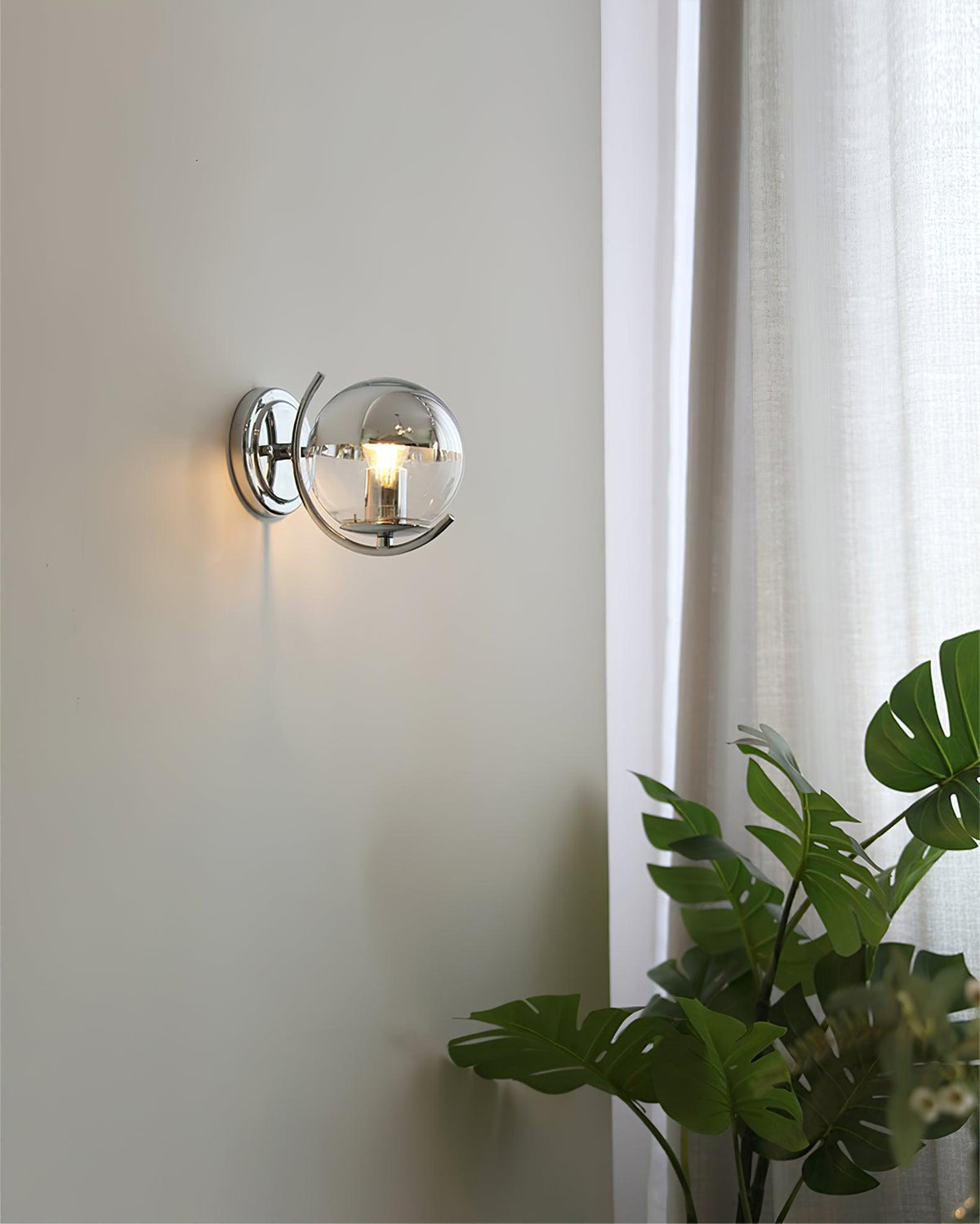 Space Ball Wall Lamp 5.9"