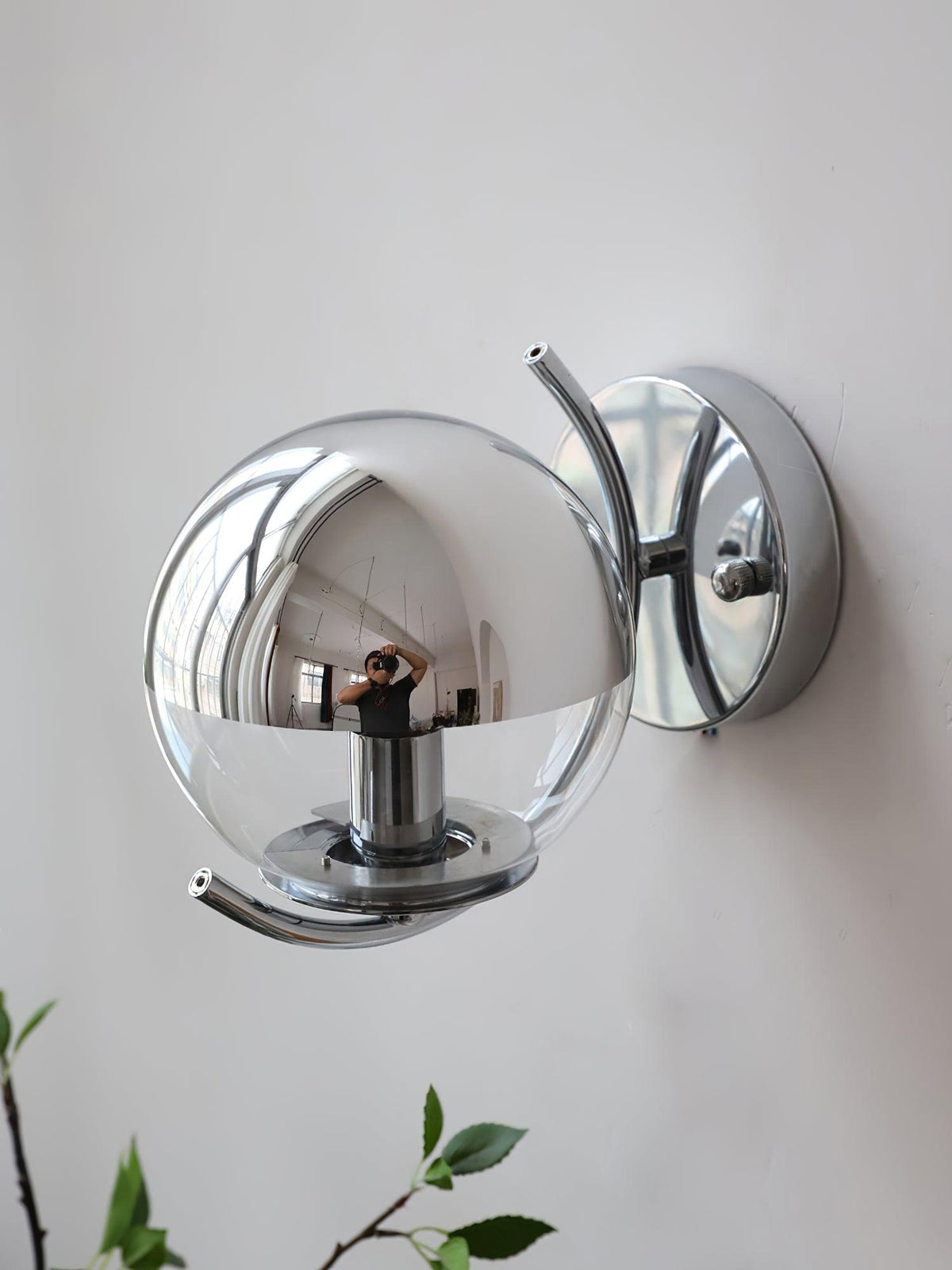 Space Ball Wall Lamp 5.9"