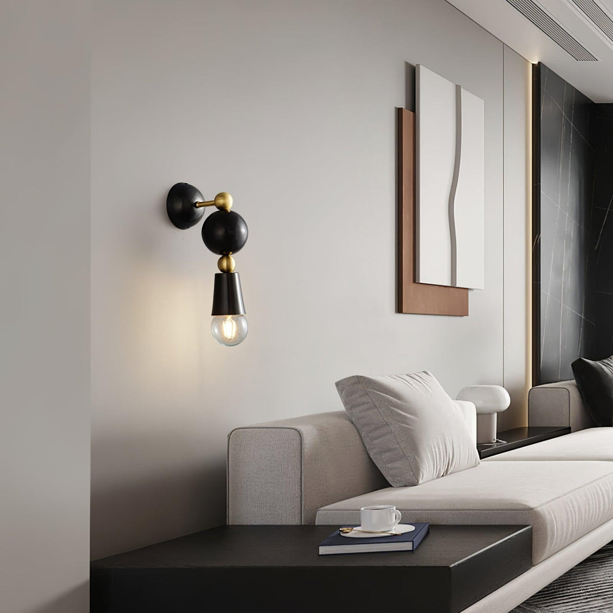 Spindle Wall Lamp 3.9"