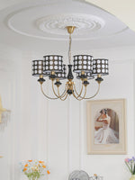Spotted Shade Chandelier