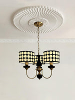 Spotted Shade Chandelier