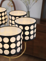 Spotted Shade Chandelier