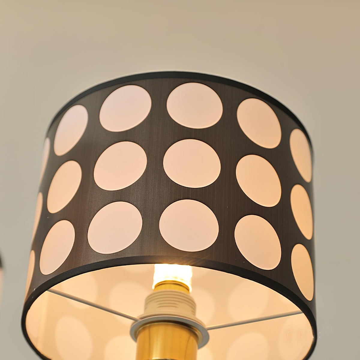 Spotted Shade Chandelier