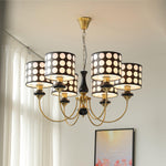 Spotted Shade Chandelier