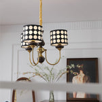 Spotted Shade Chandelier