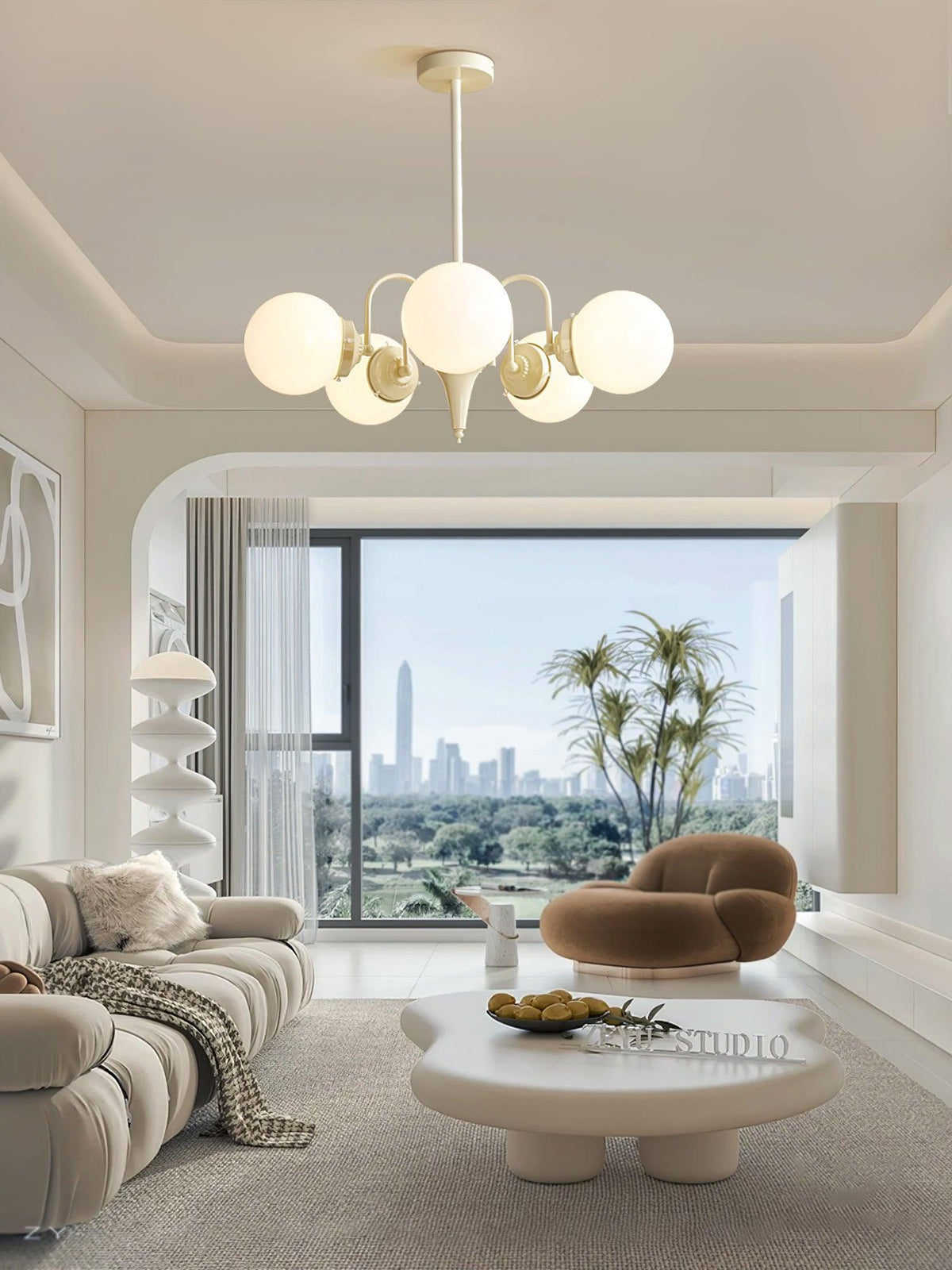 Sputnik Space Age Chandelier