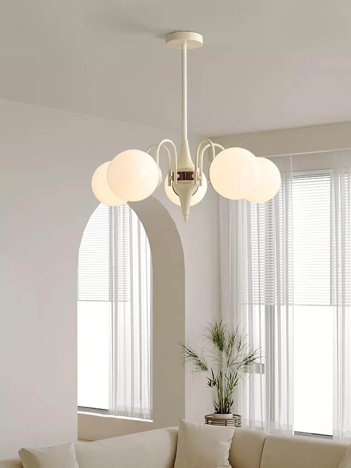 Sputnik Space Age Chandelier