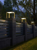 Square Frame Solar Outdoor Light