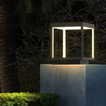 Square Frame Solar Outdoor Light
