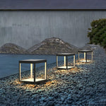 Square Frame Solar Outdoor Light