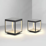 Square Frame Solar Outdoor Light