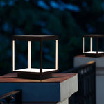 Square Frame Solar Outdoor Light