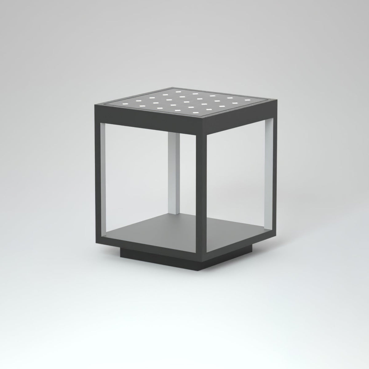 Square Frame Solar Outdoor Light