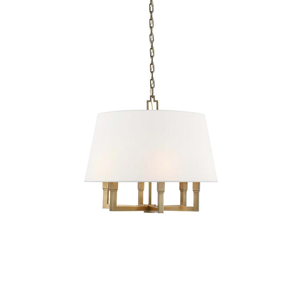 Square Tube Pendant Light 23.6"