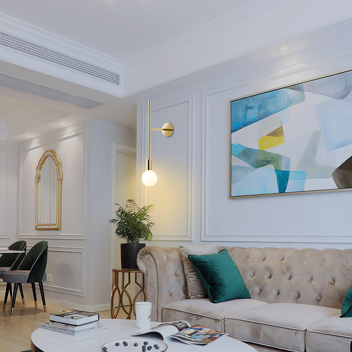 Step & Kick Wall Lamp 7.1"