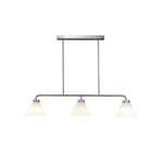 Stephens 3 - Light Modern Linear Chandelier 36.2"