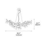 Stone Tree Chandelier 49.2"