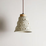 Stone Bell Pendant Light 7.1"