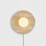 Stone Eclipse Plug-in Wall Light