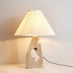 Stone Pillar Table Lamp 16.9"