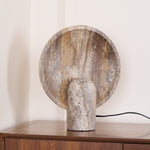 Stone Table Lamp 11.8"
